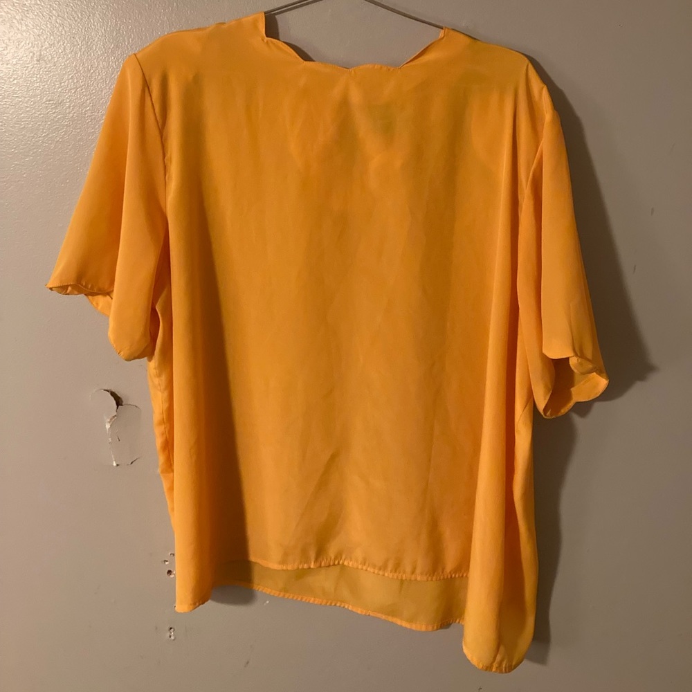 Yellow-orange blouse